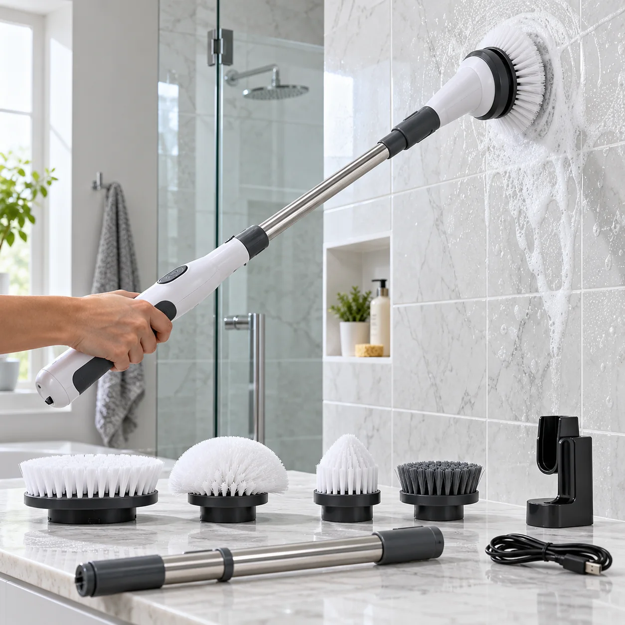Electric Spin Scrubber