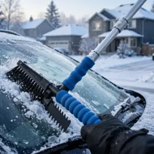 Extendable Snow Brush & Ice Scraper