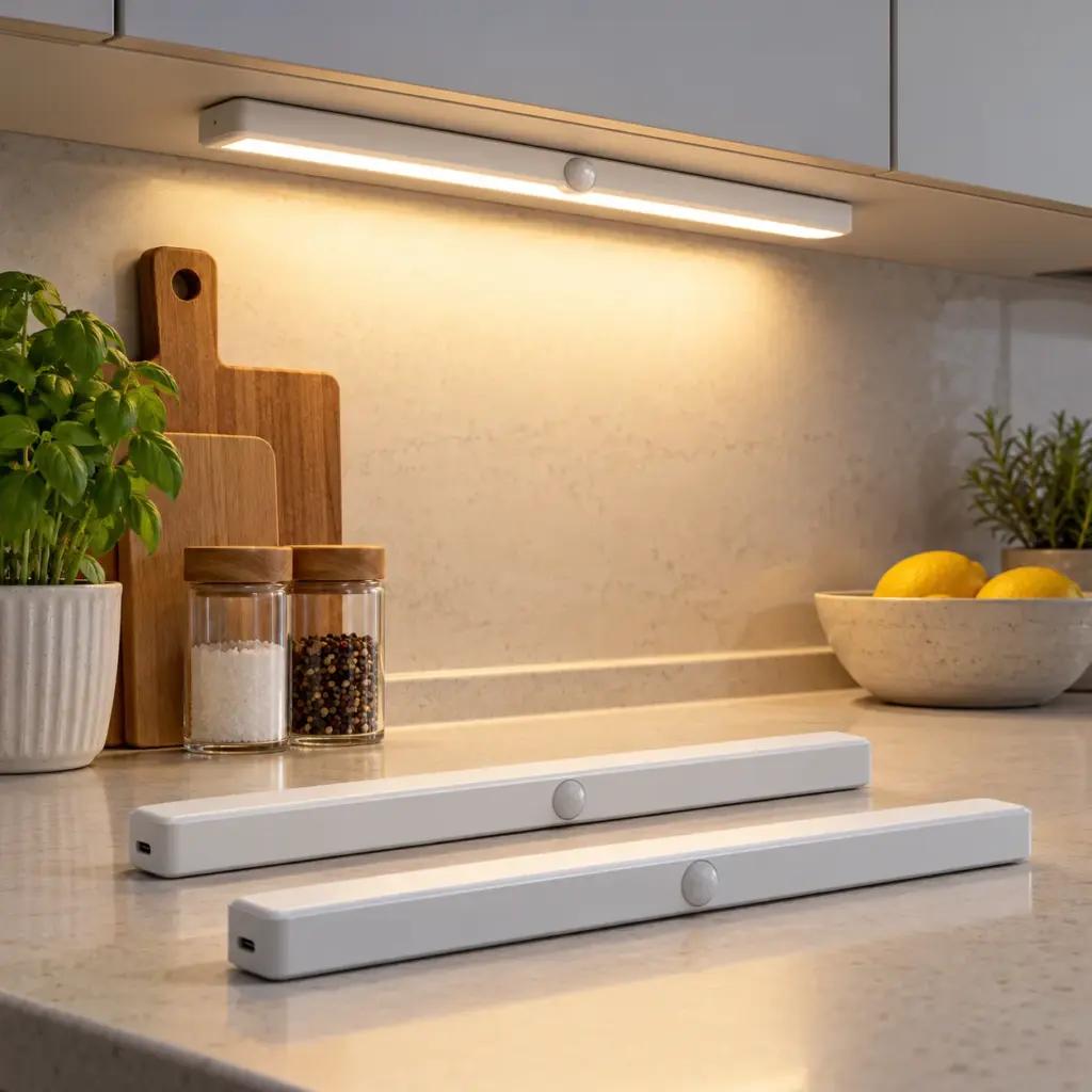 Rechargeable Motion Sensor Lights (3-Pack)